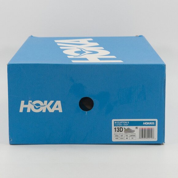 Hoka One One Men\'s Clifton 9 Ice Water Evening Primrose 1127895 IWEP size 13 main image 7